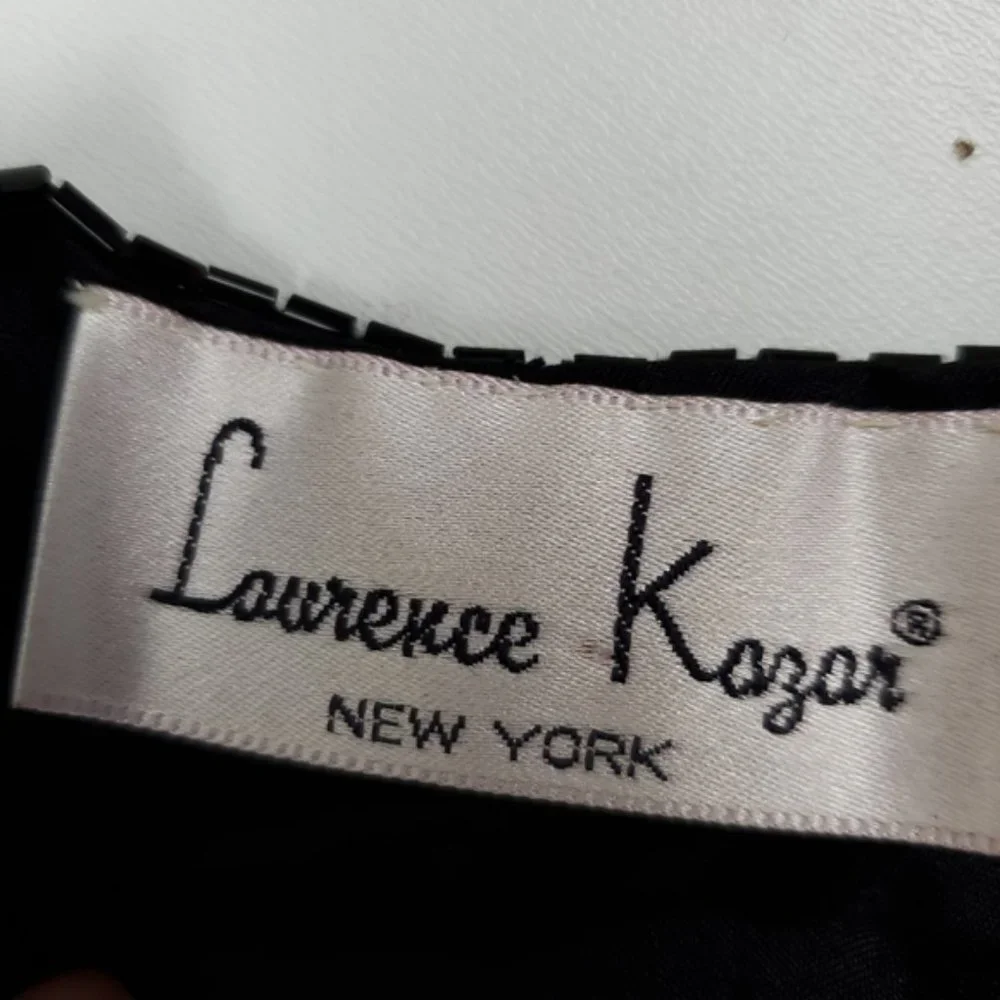 Vintage Laurence Kozar black sequined dress - Picture 7 of 11